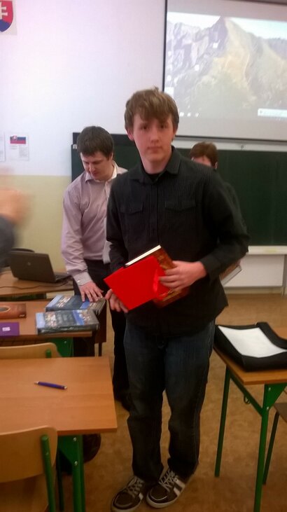 Dňa 31. 3. 2015 sa naši študenti zúčastnili krajského kola olympiády z dejepisu v Bánovciach nad Bebravou.