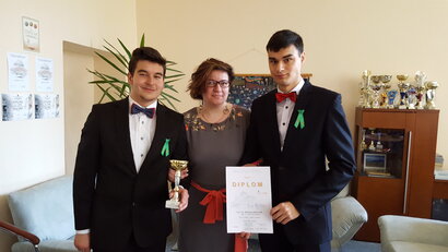 Dňa 6.4.2018 sa žiaci 4.B Patrik Benko a Daniel Trenčan zúčastnili krajského kola SOČ v Starej Turej v odbore 03 chémia a potravinárstvo.