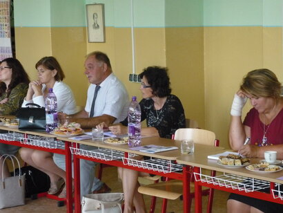 20.septembra 2019 sa v Spojenej škole Nováky uskutočnilo pracovné stretnutie riaditeľov ZŠ ktoré patria pod Školský úrad Nováky pod vedením PaedDr. Grmanovej.