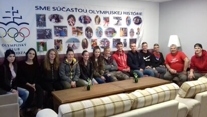 Žiaci 4.C triedy na exkurzii v Olympijskom klube
