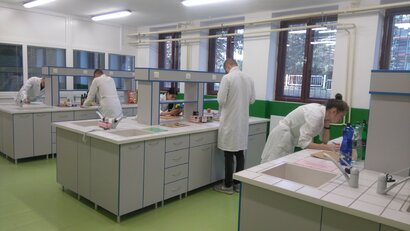 PRAKTICKÁ ČASŤ MATURITNEJ SKÚŠKY V NOVOM SENZORICKOM LABORATÓRIU