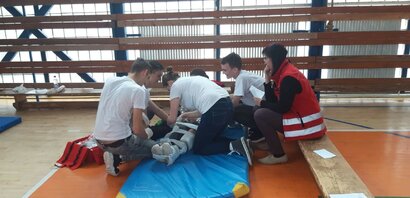 Súťaž Družstiev prvej pomoci v poskytovaní prvej pomoci
