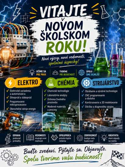 Vážení rodičia, milí žiaci, kolegyne a kolegovia,