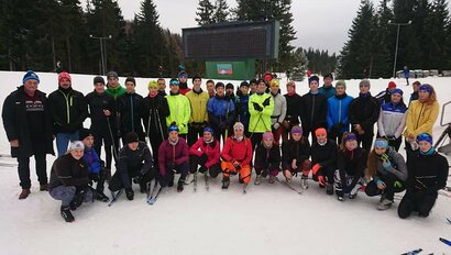Naši žiaci Andrej Mazanik, Romana Jakubisová, Livia Vrecková, Kristína Chudá, Dominika Rusová makajú na Štrbskom plese  ako členovia sprint team-u Slovenskej kanoistiky. 