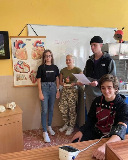 Na našej škole sme si pripomenuli Deň srdca.