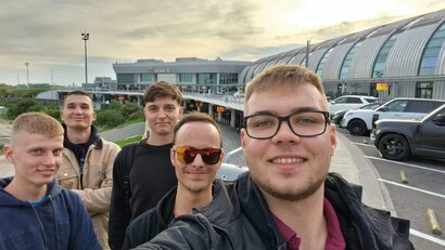 Chlapci zo 4.R triedy už pricestovali do Talianska, kde ich čakajú krásne, ale i náročné dva týždne.