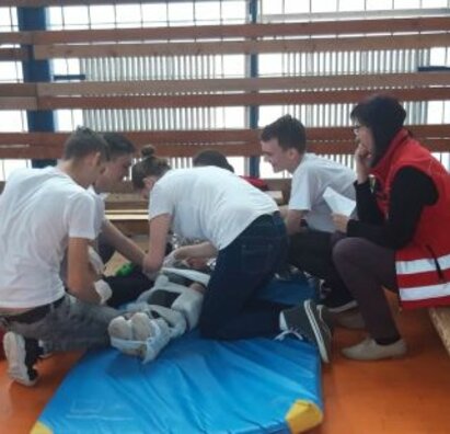 Súťaž Družstiev prvej pomoci v poskytovaní prvej pomoci