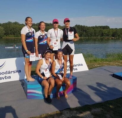 Našim žiačkam na Majstrovstvách Slovenska v rýchlostnej kanoistike sa darilo takto